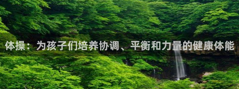 体操：为孩子们培养协调、平衡和力量的健康体能